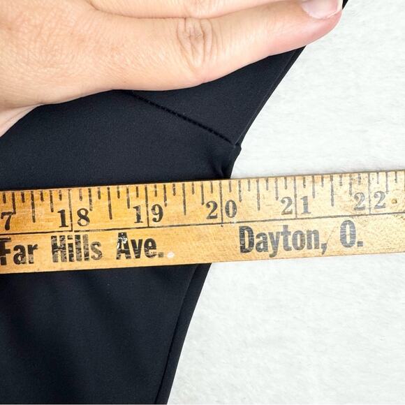 Good American Scuba Tee Thong Bodysuit Black Plus Size 5 (2X) Minimalist Office - Picture 13 of 16